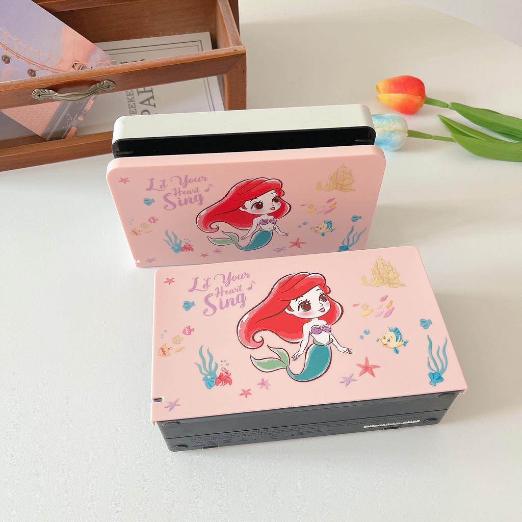 เคสฐานป้องกัน ลายการ์ตูน สําหรับ Nintendo Switch Oled TV