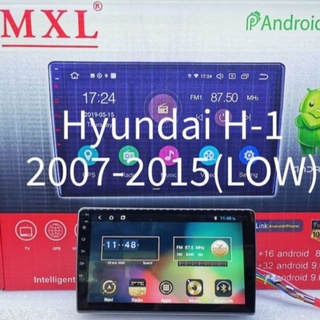 เครื่องเล่นระบบ Android ตรงรุ่น Hyundai H1​ ปี07-15 ใหม่ล่าสุด MXL​ 9"/Android V:10