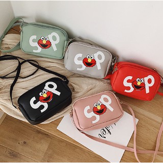 New!!! กระเป๋าสะพายข้างเอลโม่ สีพาสเทล สุดcute cute cute น่ารัก