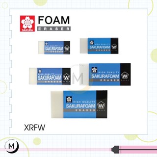 ยางลบโฟม SAKURA FOAM ERASER