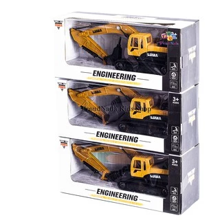 ProudNada Toys ของเล่นเด็ก โมเดล รถแม็คโคร TRUCK SET ENGINEERING NO.1709-1711