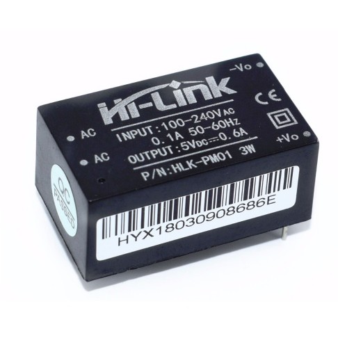 1 ชิ้น Hi-Link HLK-PM01 / HLK-PM03 โมดูล แปลงไฟ 110VAC/220VAC 5VDC / 3.3VDC