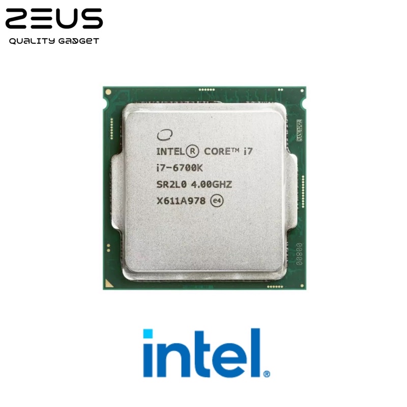 i7 6700K 4.0GHz CPU intel มือสอง มีแต่ตัว LGA1151