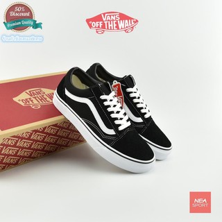 Wan33ce Old Skool (Classic) สีดํา / สีขาว โมเดลยอดนิยม
