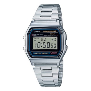 แท้100% นาฬิกาคาสิโอ Casio A158WA-1 รับประกัน 1 ปี อุปกรณ์ครบครับ