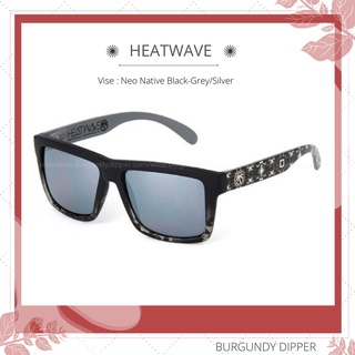 แว่นกันแดด Heatwave รุ่น Vise : Neo Native Black-Grey/Silver