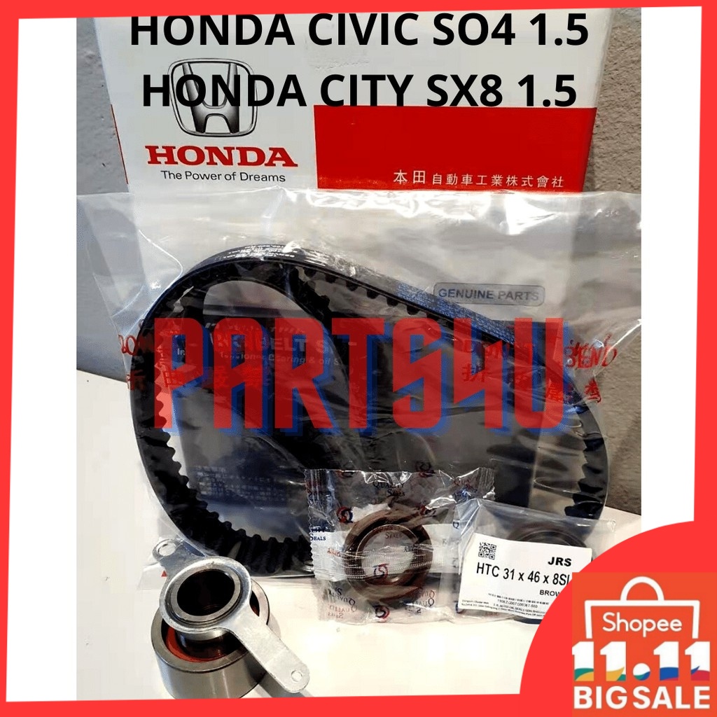 HONDA CIVIC SO4 1.5L VTEC SOHC, CITY SX8 1.3L 1.5L TIMING BELT KIT SET 100K (14400-P08-004) 103RU24