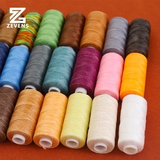 50m 0.8 มม.แบน Waxed Thread สําหรับหนัง Waxed สายไฟสําหรับ Diy หัตถกรรมเครื่องมือมือเย็บด้ายแบน Waxed เย็บ Line