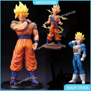 ฟิกเกอร์ อนิเมะ Dragon Ball Z Super Saiyan Vegeta Goku ขนาด 20 ซม. พร้อมกล่อง