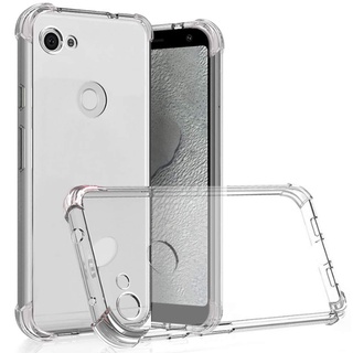 เคสโทรศัพท์มือถือซิลิโคน Tpu แบบใสกันกระแทกสําหรับ Google Pixel 3A 5.6 นิ้ว