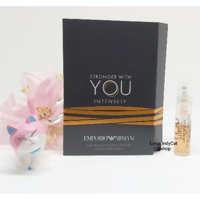 EMPORIO ARMANI STRONGER WITH YOU INTENSELY  EDP 1.2ml