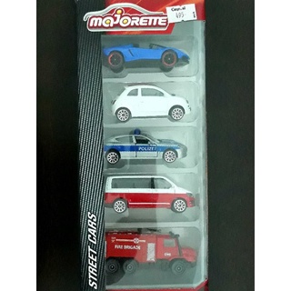 Majorette - Street Cars กล่อง 5 คัน