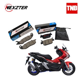 Nexzter ผ้าเบรคหน้า ผ้าเบรคหลัง  Honda ADV160 และ ADV150 Next Spec 3334AA 117117AA