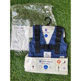 ของใหม่ kids power  vest size L คาร์ซีทพกพา เซฟตี้เด็กพกพา งานญี่ปุ่น