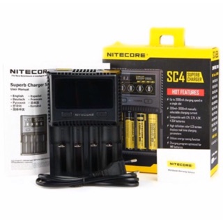 ของแท้100%Nitecore SC4 เครื่องชาร์จถ่านอัตโ