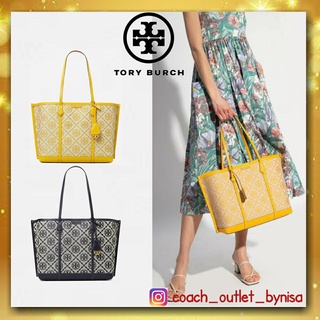 TORY BURCH T MONOGRAM TRIPLE - COMPARTMENT TOTE