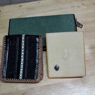 stingray  wallet+stingray paw  long wallet pack 3pcs