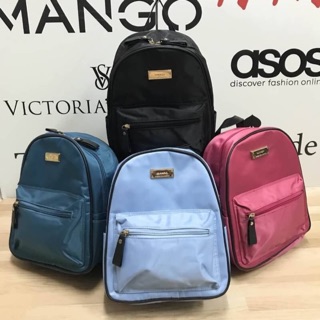 💯 MANGO TOUCH MNG WATERPROOF Nylon Backpack 🍭