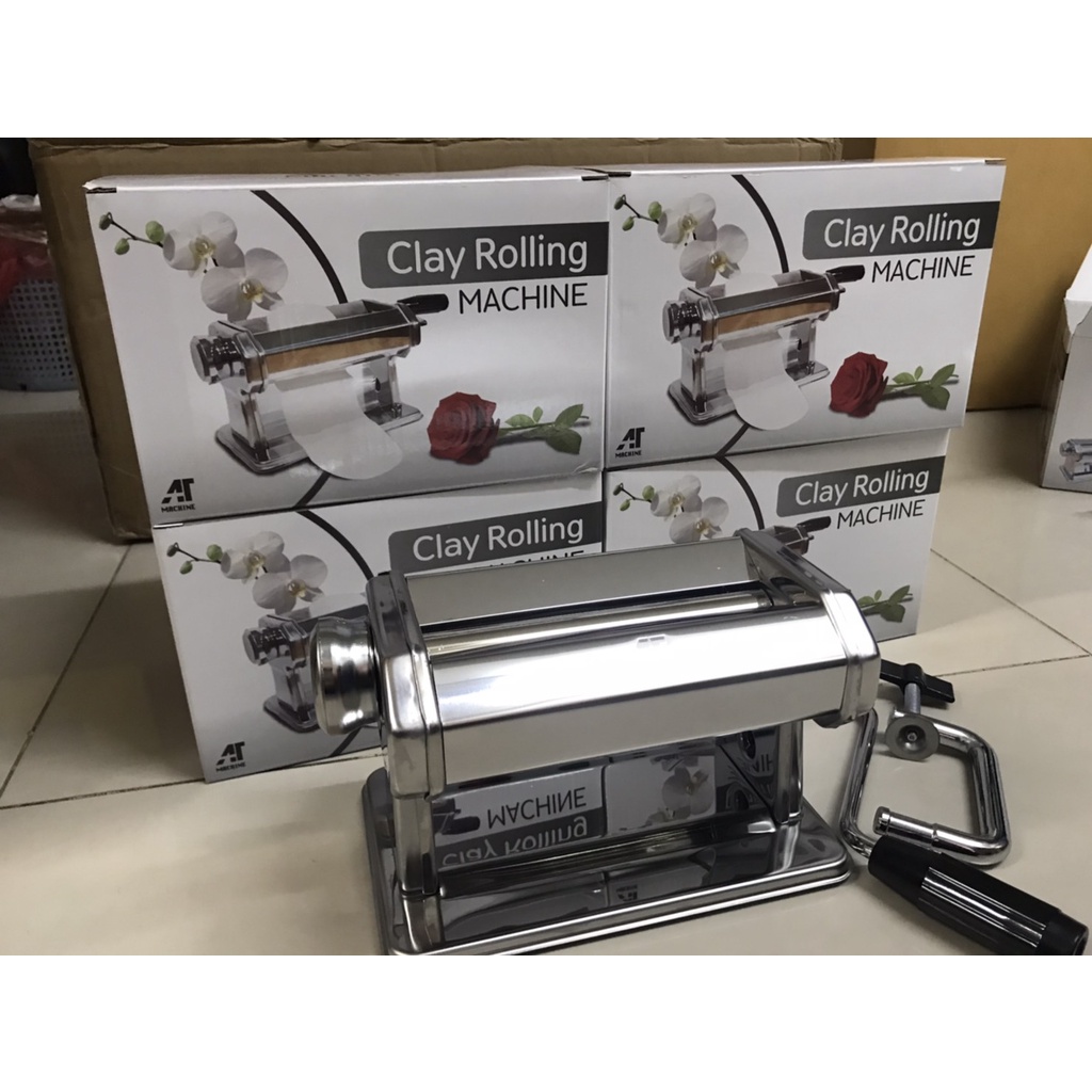 เครื่องรีดดิน  Pasta machine เครื่องรีดแป้ง เครื่องรีดดินโพลิเมอร์