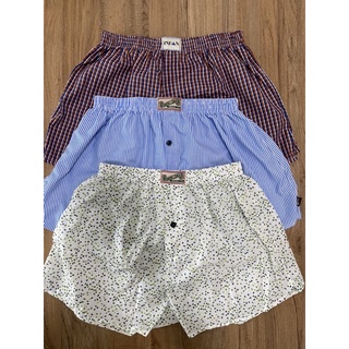 ขายส่ง Set 3 ตัว บ๊อกเซอร์งานเกาหลี แบรนด์ Black Jack Free Size (F13)
