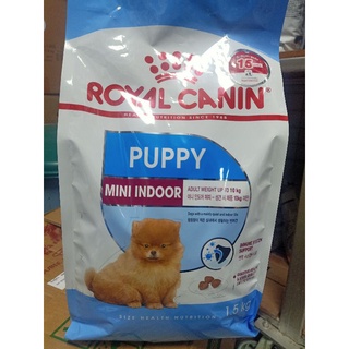 Royal Canin Small Dog Indoor puppy 1.5 kg.ลูกสุนัขพันธ์เล็ก