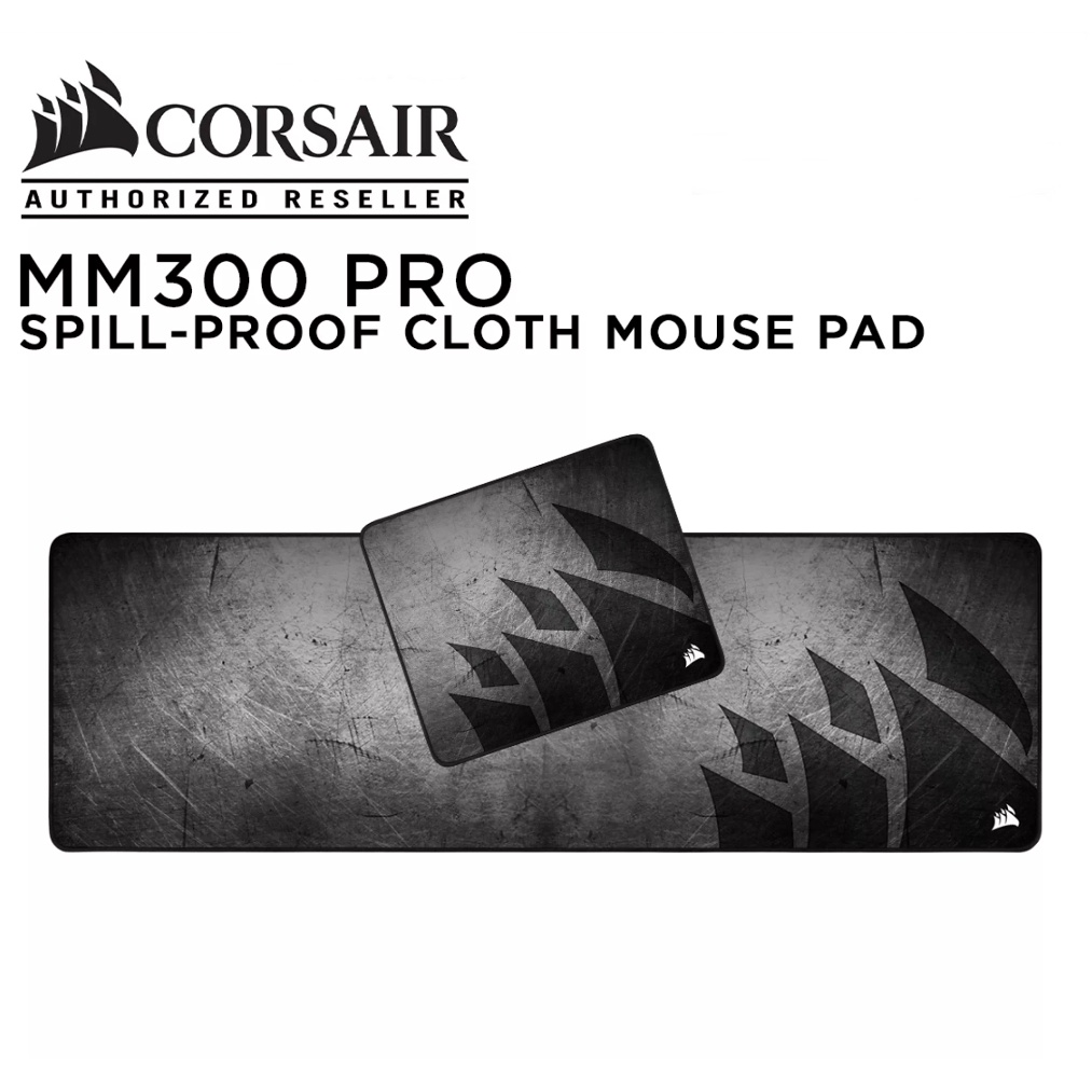 แผ่นรองเมาส์เกมมิ่ง CORSAIR MM300 PRO Premium Spill-Proof Cloth Gaming MousePad