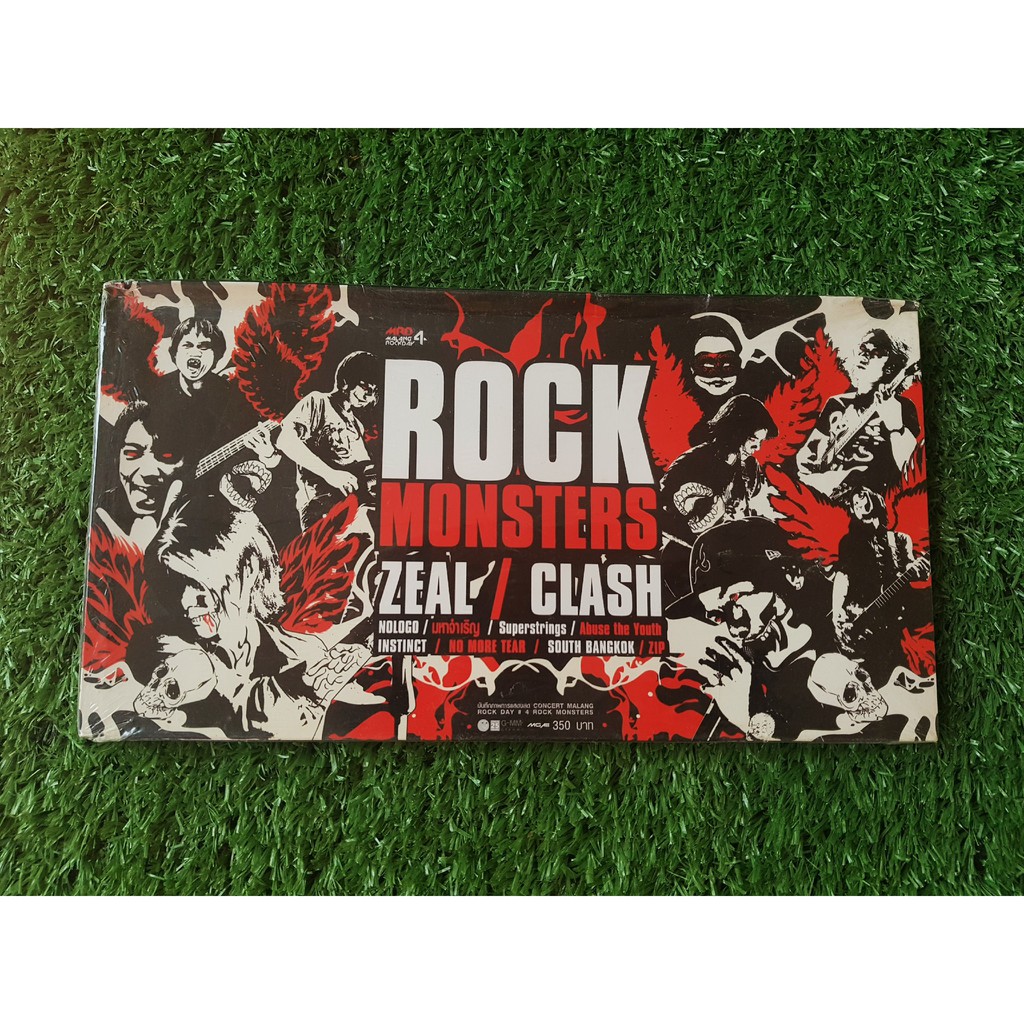 DVD (สินค้ามือ 1) MRD 4 Concert Malang Rock Day # 4: Rock Monsters-Concert Zeal Nologo Clash South Bangkok No More Tear