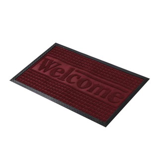 พรมเช็ดเท้าดักฝุ่น HOME LIVING STYLET MX1031 44X74 ซม. สีแดงDOOR MAT HOME LIVING STYLE MX1031 44X74CM RED