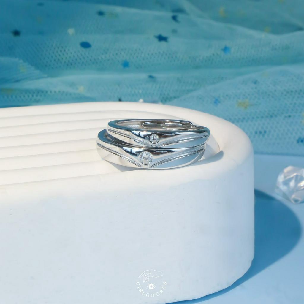 แหวนคู่เงินแท้รุ่นDestiny