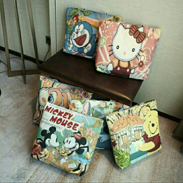 กระเป๋าผ้า ถุงใหญ่ ลายการ์ตูน 💼กระเป๋าใส่เอกสาร/ ใส่เสื้อผ้าได้