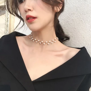 สร้อยคอ​ เครื่องประดับออกงาน​ SET​ N043