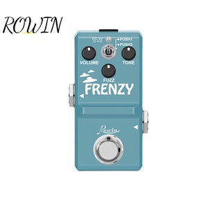 Rowin LN-322 FRENZY ที่เหยียบกีตาร์ไฟฟ้า โลหะ 2 โหมด สําหรับกีตาร์เบส