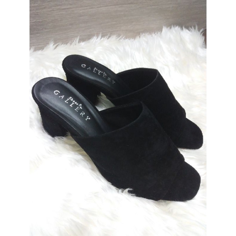 รองเท้า Shoes Gallery👡 size 39 สีดำ