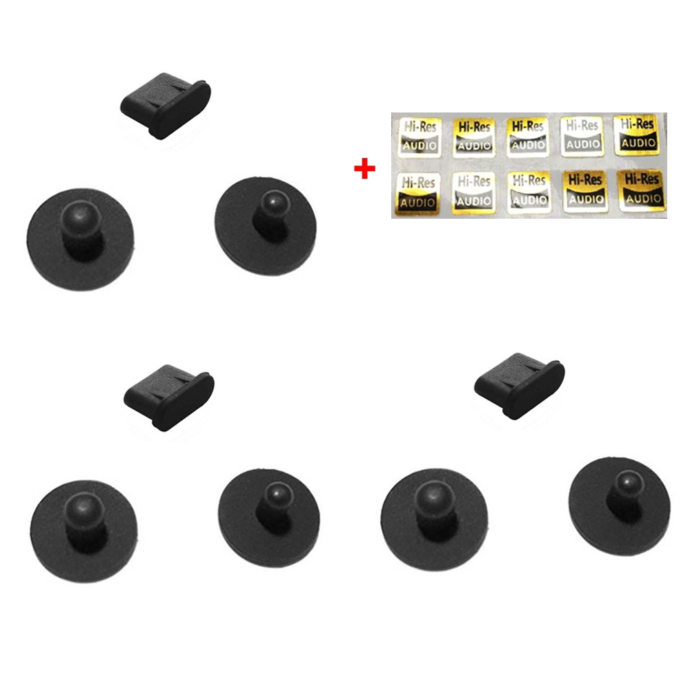 ปลั๊กกันฝุ่น ไทเทเนียม สีทอง สําหรับ Sony Walkman WM1AM2 WM1ZM2 ZX500 ZX505 ZX507 SHANLING M7 M3X Lo