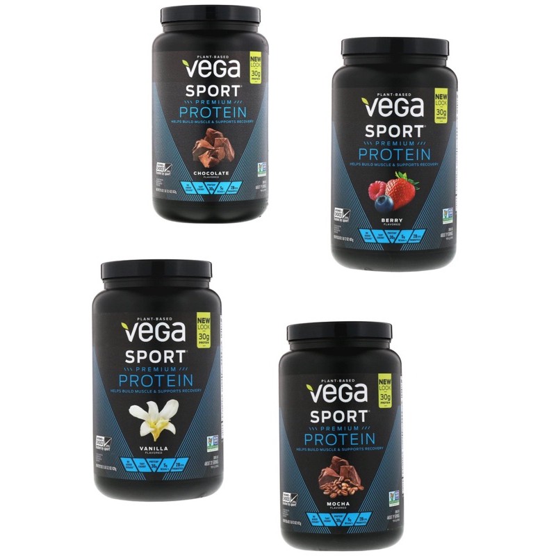 💁‍♀️Pre order🌟🌟🌟Vega, Sport, Premium Protein, Berry, 28.3 oz (801 g)