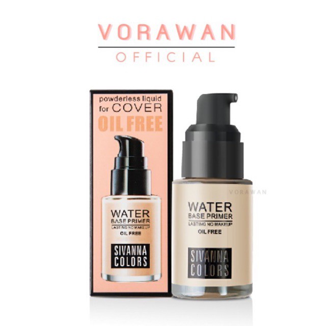 Sivanna Base Primer Foundation (HF559) x 1 ชิ้น ซิวานน่า รองพื้น ไพร์เมอร์ x 1 ชิ้น