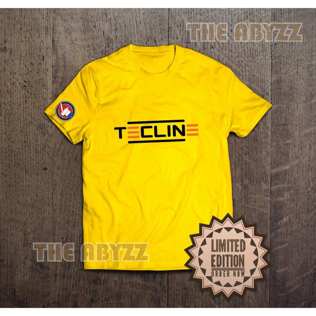 TECHLINE เสื้อยืดดําน้ําไมโครไฟเบอร์ (แห้งเร็ว) Baju Regulator Diver Tees S ถึง 5XL