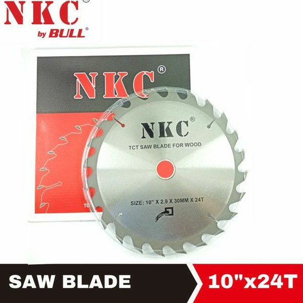 ใบเลื่อยวงเดือน TCT 10"x24T NKC HURRY UP