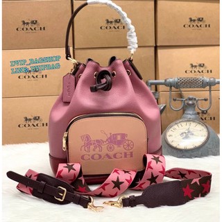 COACH Jes Drawstring Bucket Bag แท้💯% COACH FACTORY