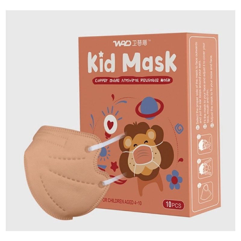 พร้อมส่งจากไทย N95 Mask เด็ก KN95 หน้ากากทองแดงออกไซด์ หน้ากากเกาหลี 3D หน้ากากสามมิตินำมาใช้ใหม่ด้วยผ้า Meltblown2ชั้น