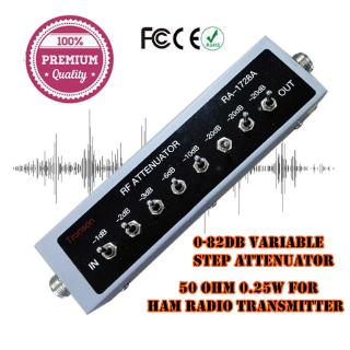 ohm ตัวแปร 0-82 db 1 ชิ้นสําหรับ ham radio dc to 250 mhz