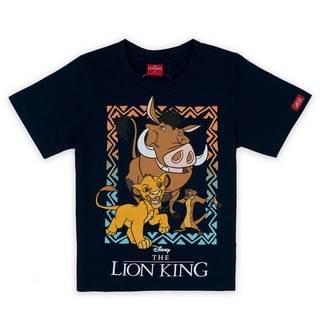 Disney Lion King Boy T-shirt - เสื้อยืดเด็กผู้ชายไลอ้อนคิง  สินค้าลิขสิทธ์แท้100% characters studio