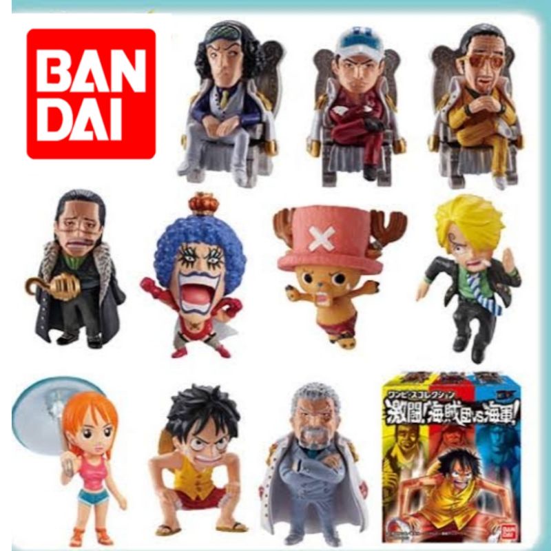One Piece SD Figure Bandai /Onepiece Luffy, Mihawk, Chopper, Smoker, Sanji, Nami, Shanks, Perona, Ace, Marco