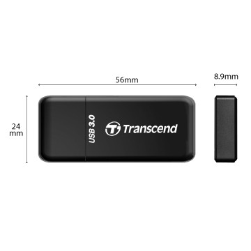 Transcend USB 3.0 Card Reader RDF5 (Black/White/Pink) ราคา ถูกที่สุด ดีลบีเคเค แกลเลอรีภาพที่ 9