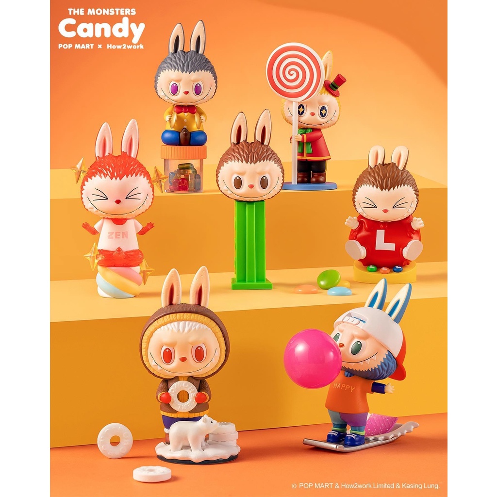 Pre-Order POP MART Labubu The Monsters Candy series ลิขสิทธิ์แท้ Kasing ...