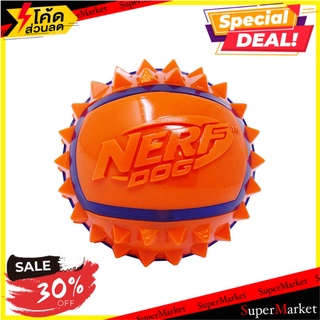 ของเล่นสุนัขบอลหนามแบบมีไฟ NERF ไซซ์ M สีส้ม ของเล่นสัตว์เลี้ยง DOG LED SPIKE BALL NERF MEDIUM ORANGE อุปกรณ์สำหรับสัตว์