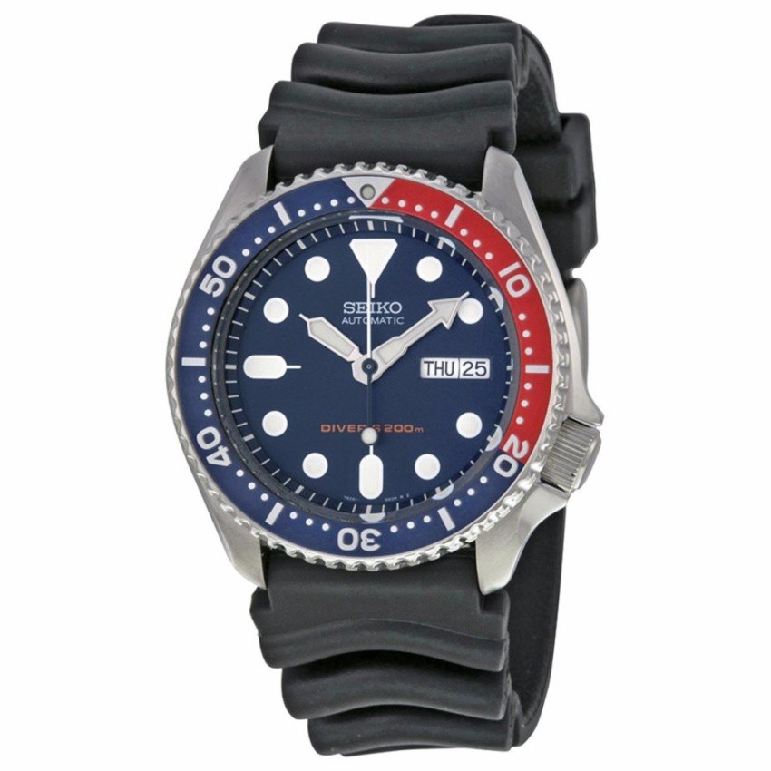 SEIKO นาฬิกาผู้ชาย Automatic Diver' 200M Men's Watchรุ่นSKX009K1-Blue