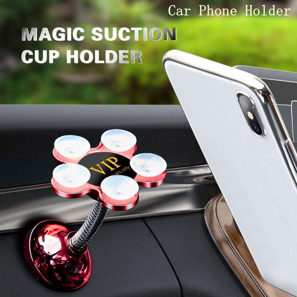 Phone Holder Magic Sucker Car Phone Holder 360 Degree Rotatable Stand Bracket Tabletop Holder ที่วางโทรศัพท์ในรถ