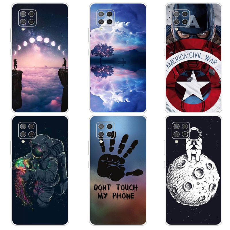 เคส ซัมซุง Samsung Galaxy A42 M42 5G Case Clear สวย การ์ตูน Printed เคสซิลิโคน Soft TPU Cover โทรศัพ