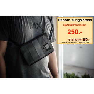 กระเป๋าสะพายข้าง Reborn Sling&amp;Cross Bag by BAGBERRER